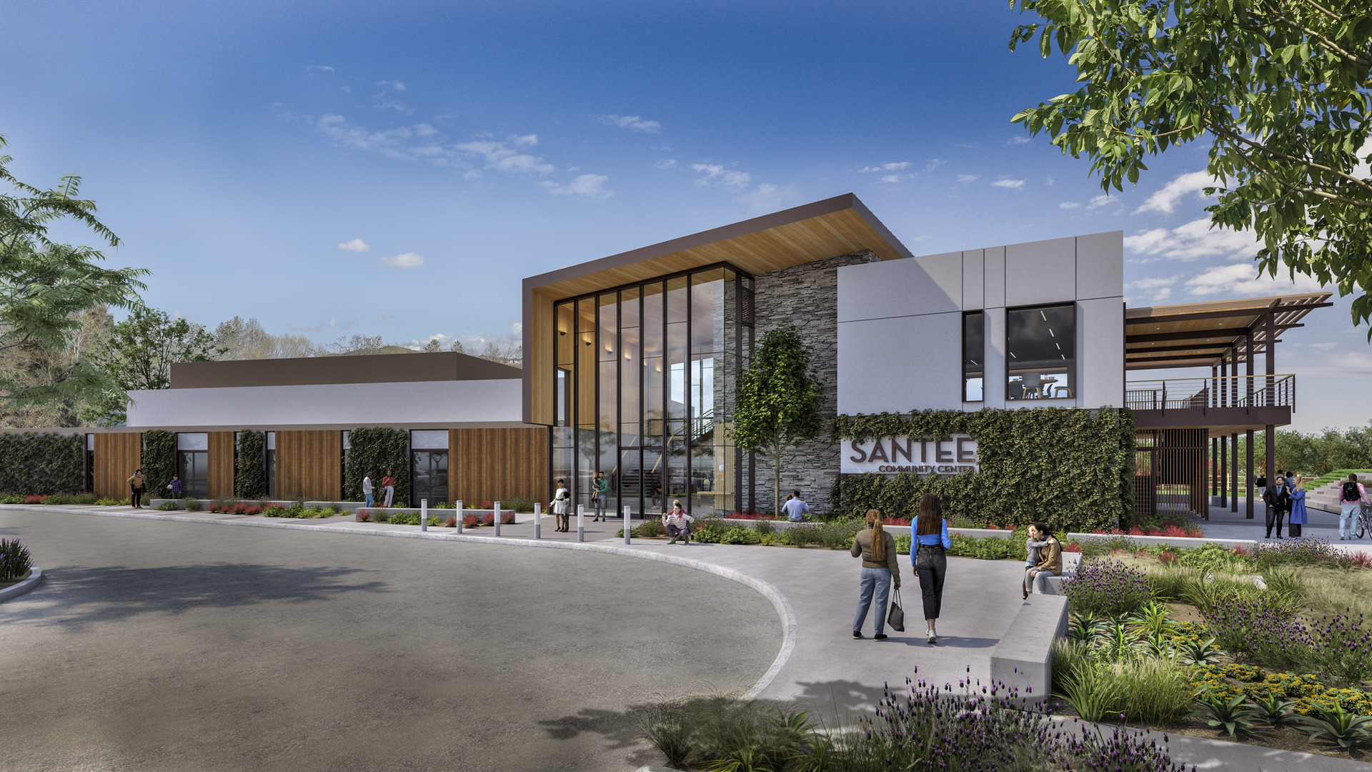 City of Santee Breaks Ground on New Community Center - HMC Architects