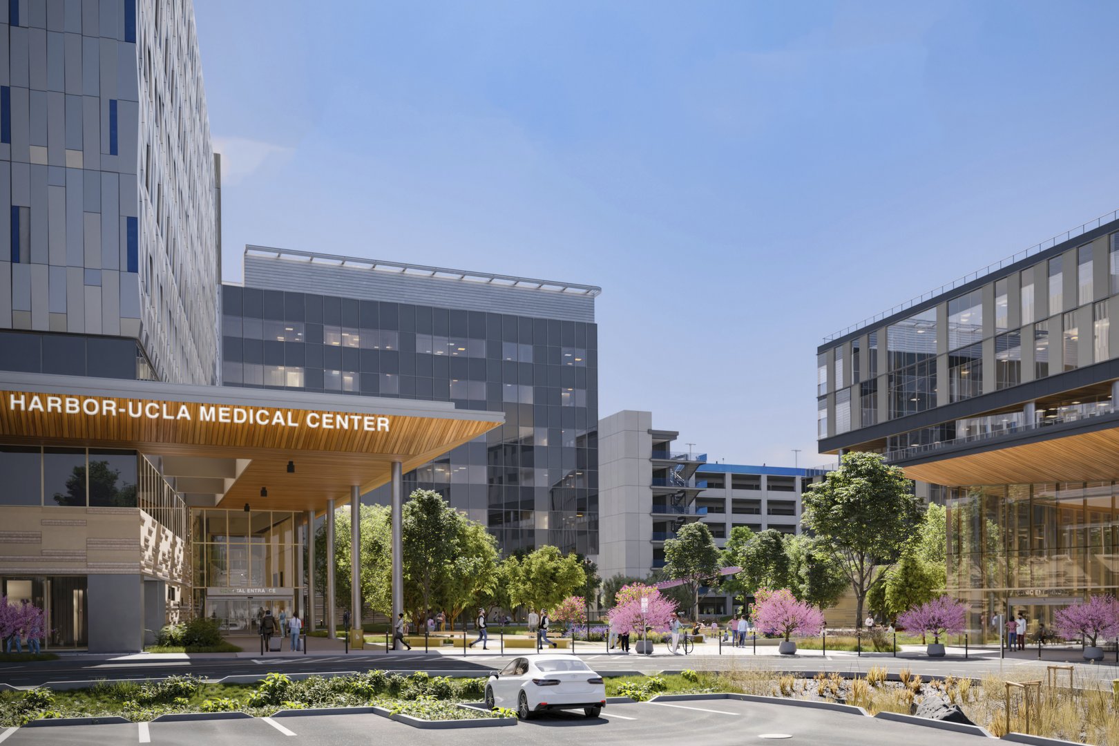 HarborUCLA Medical Center Redevelopment Program Healthcare HMC Architects