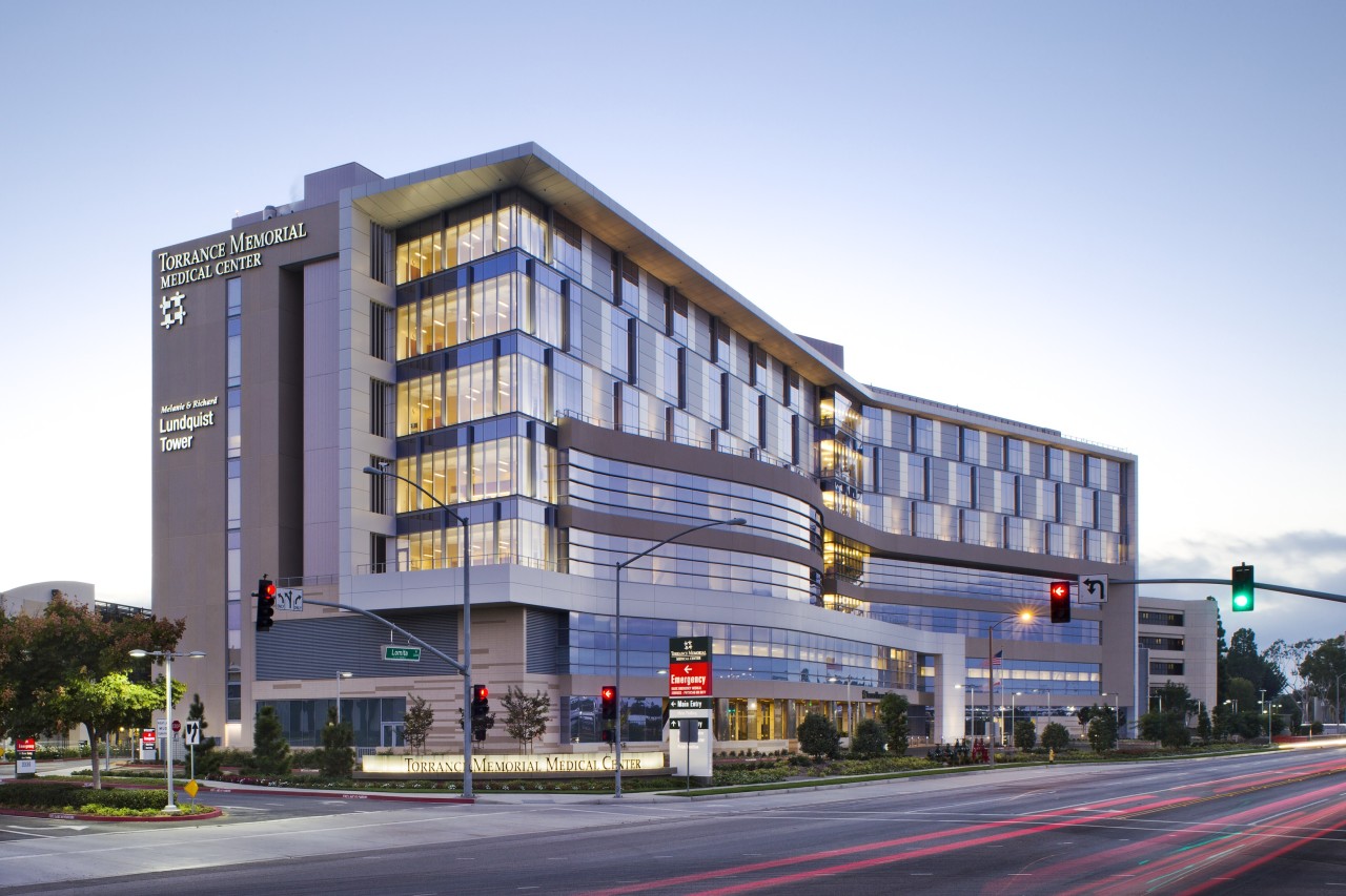 New 480 M Lundquist Tower At Torrance Memorial Medical Center