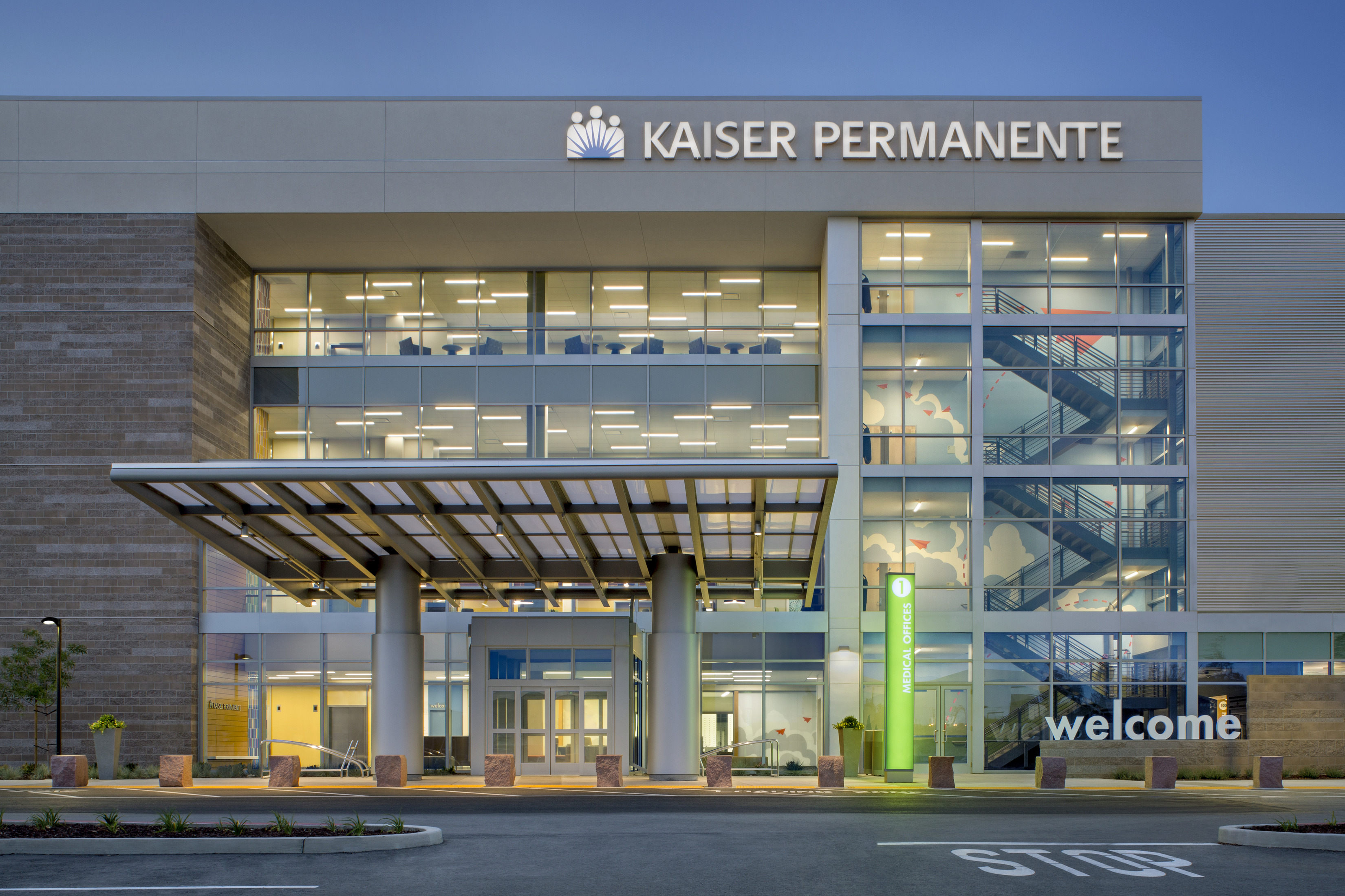 Kaiser Permanente Skyport Sustainable Medical Office Building Design,Current Kitchen Color Trends 2020
