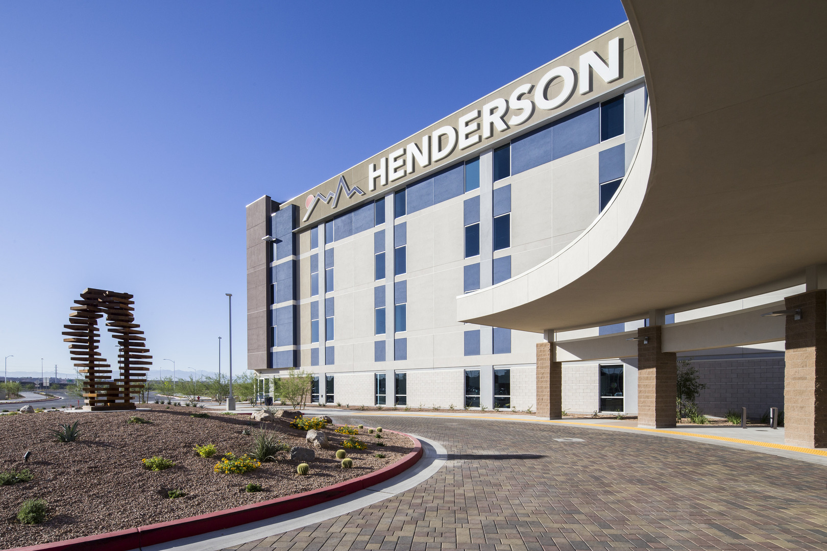 Henderson Hospital’s organic architecture.