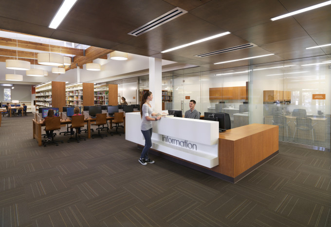 Civic building renovation: Idyllwild Library