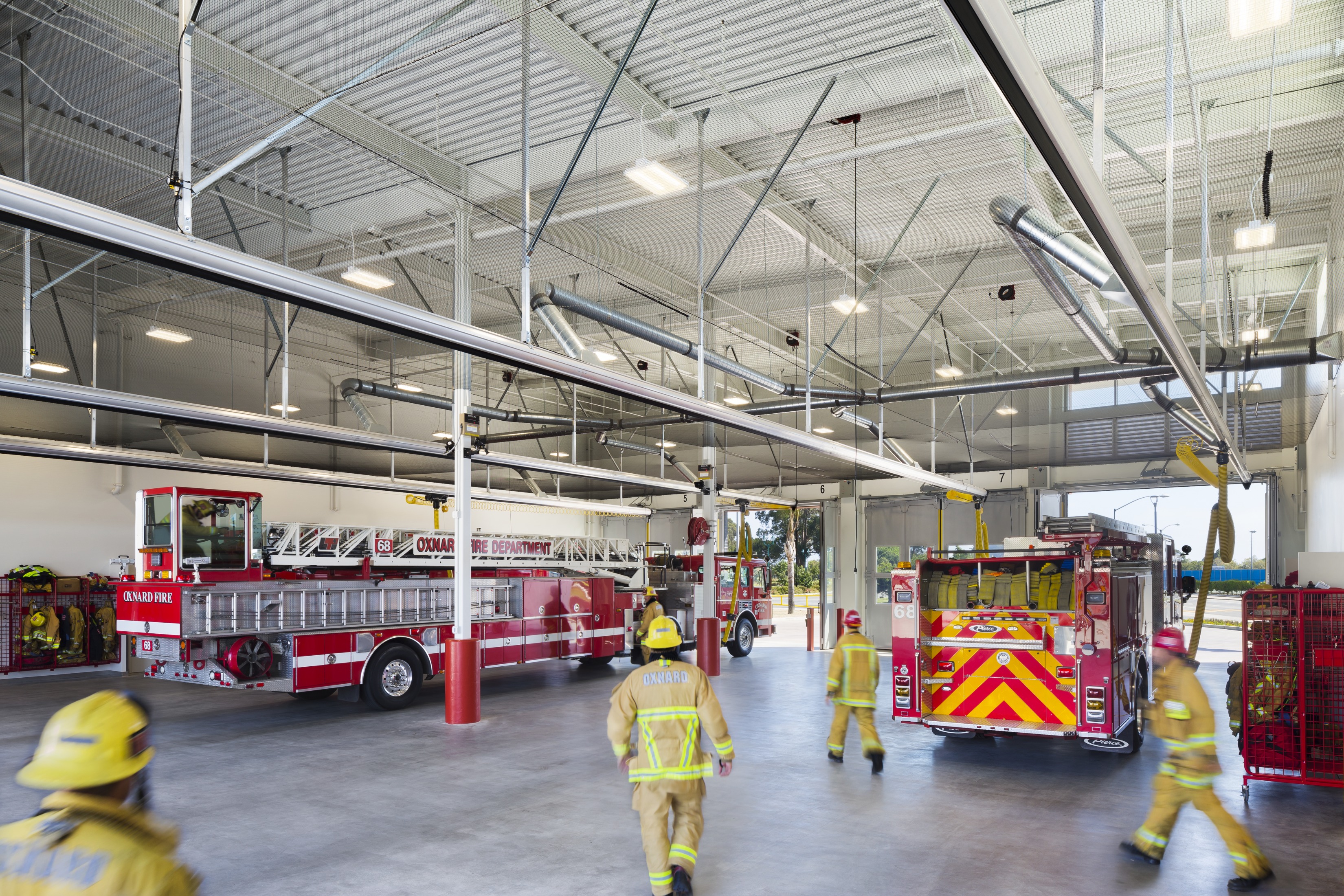 Civic Building Renovation: Oxnard Fire Station includes intelligent architecture design.