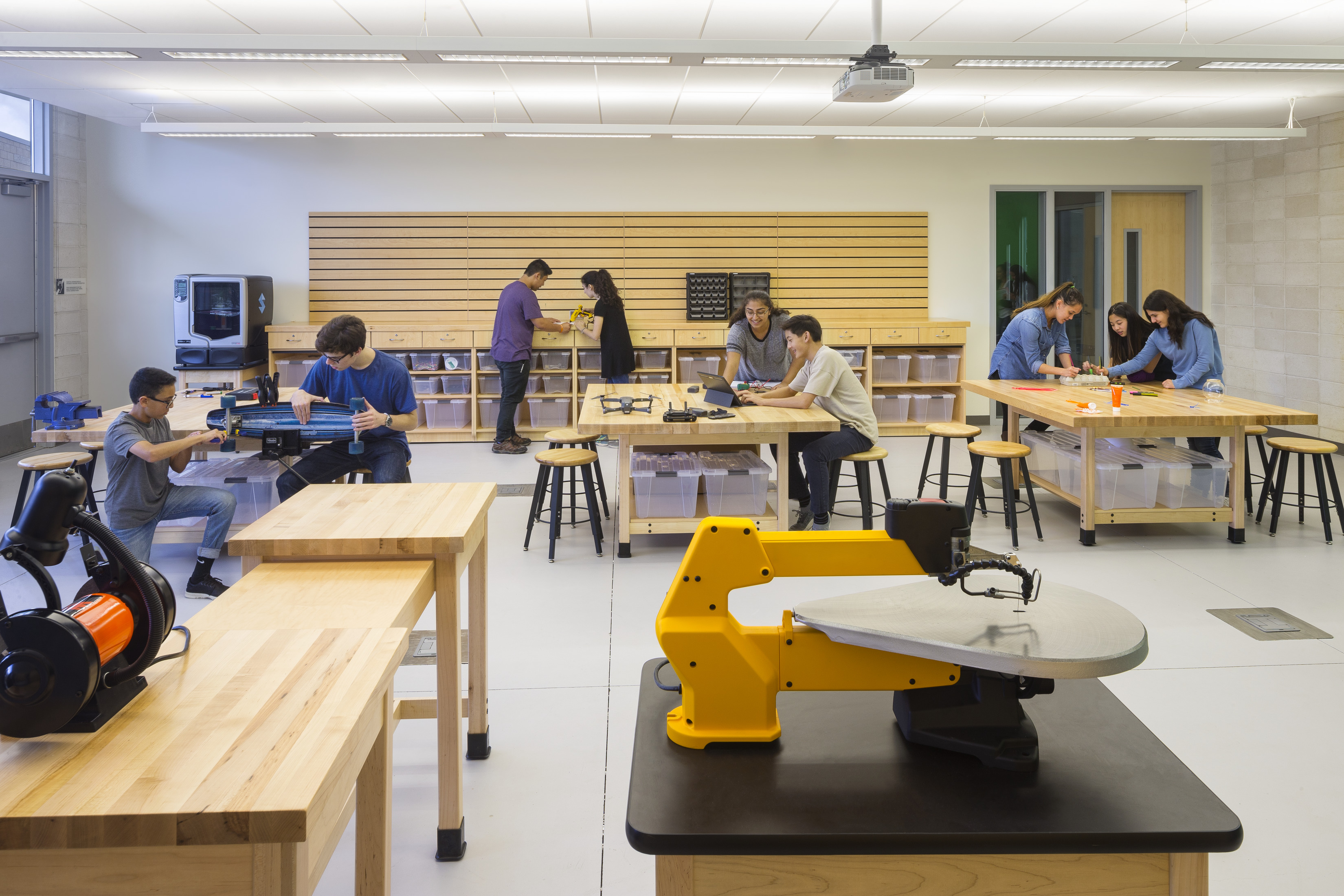 Portola High School Maker Space is embracing cultural diversity through architecture with its innovative use of space.