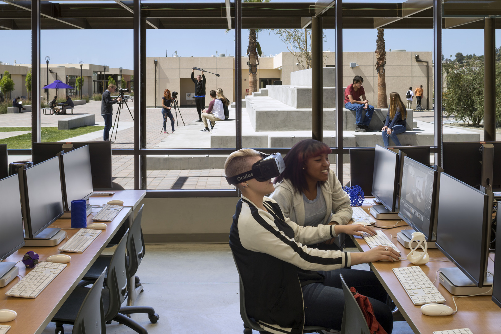 Smart building solutions help prepare students at Rancho Campana High School for success.