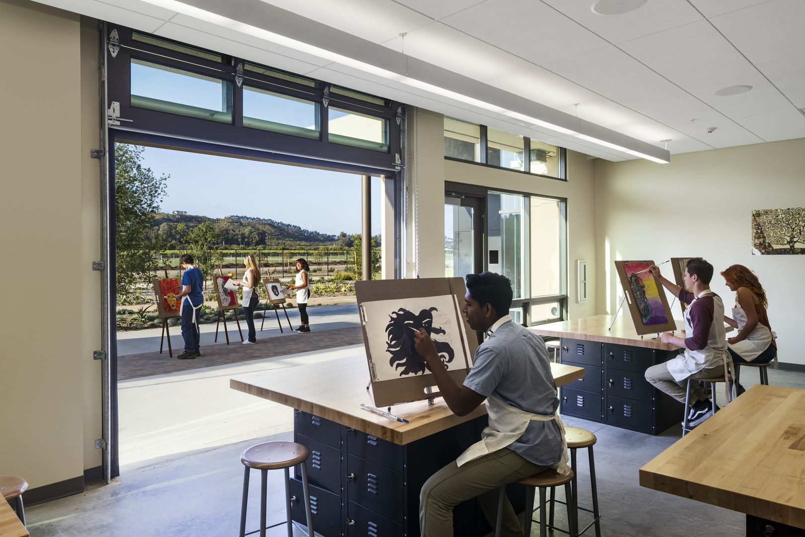 Architects can design all types of classrooms that employ smart building solutions.
