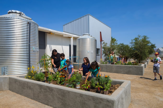 Landscape and architecture design are used at great length at Clearwater Elementary.
