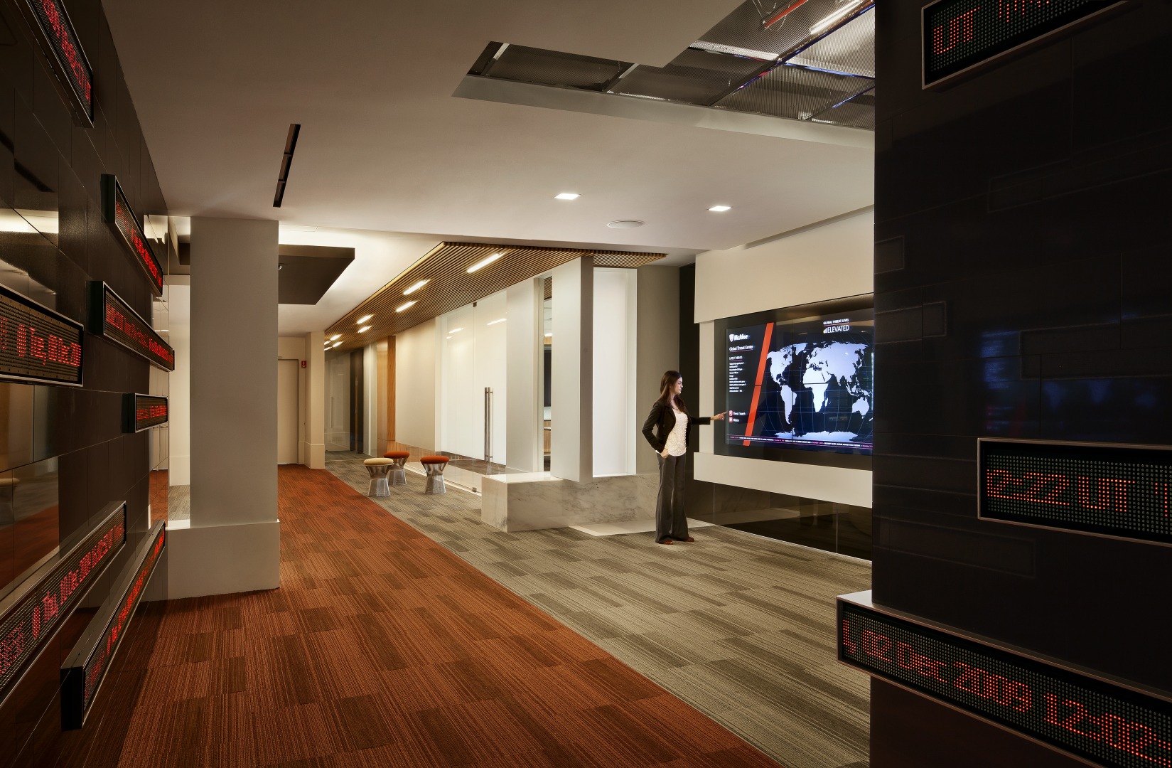 Office architecture design depends on planning and professionalism.