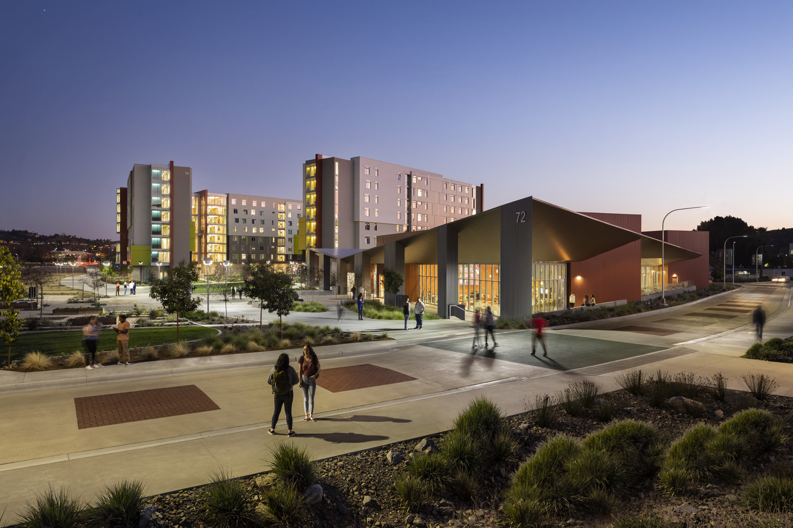 Cal Poly Pomona Student Housing Higher Education HMC Architects