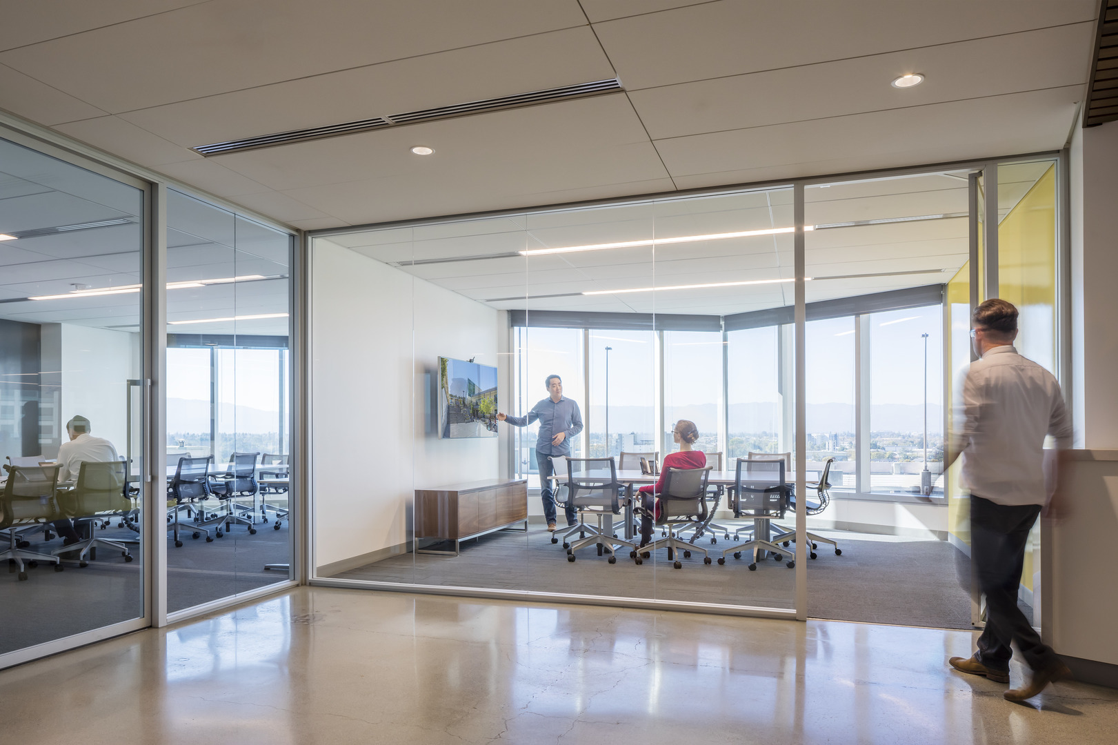 Office architecture concepts and workplace design can greatly impact occupant morale and behavior.