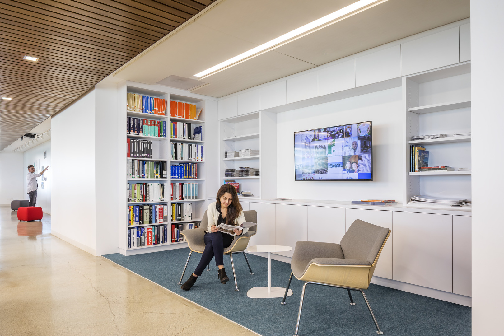 Designers use various office architecture concepts to create a positive ripple effect
