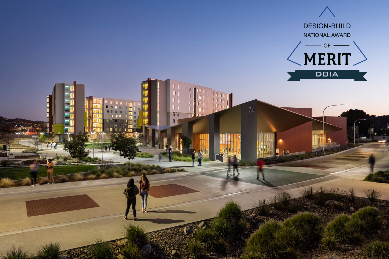 Cal Poly Pomona Student Housing and Dining Commons Wins DBIA National