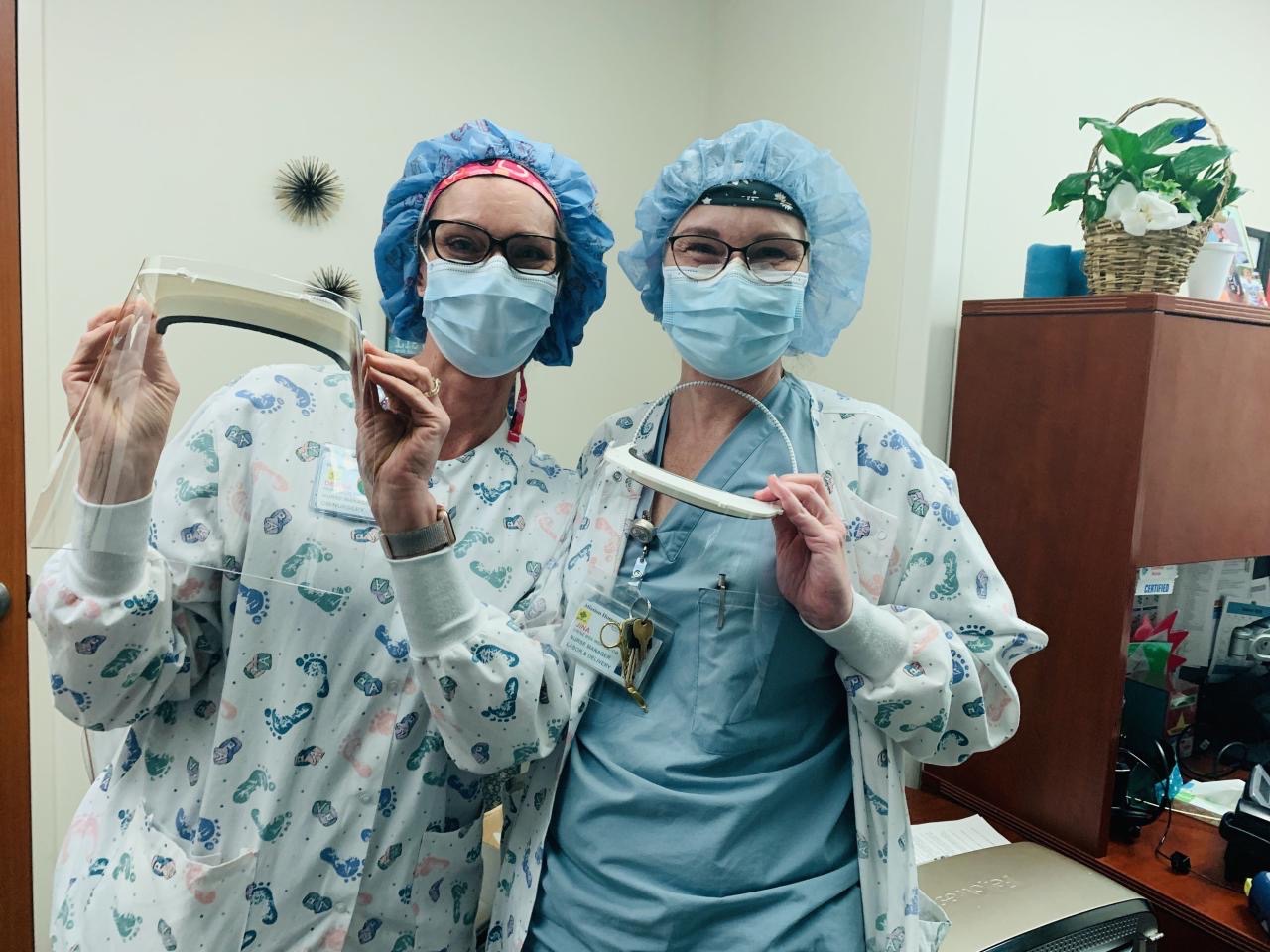 HMC is Making Face Shields for Healthcare Workers Amid COVID19