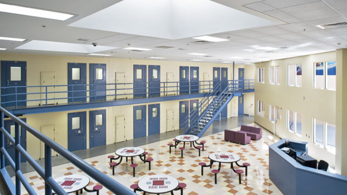Alameda juvenile correctional facility design common area