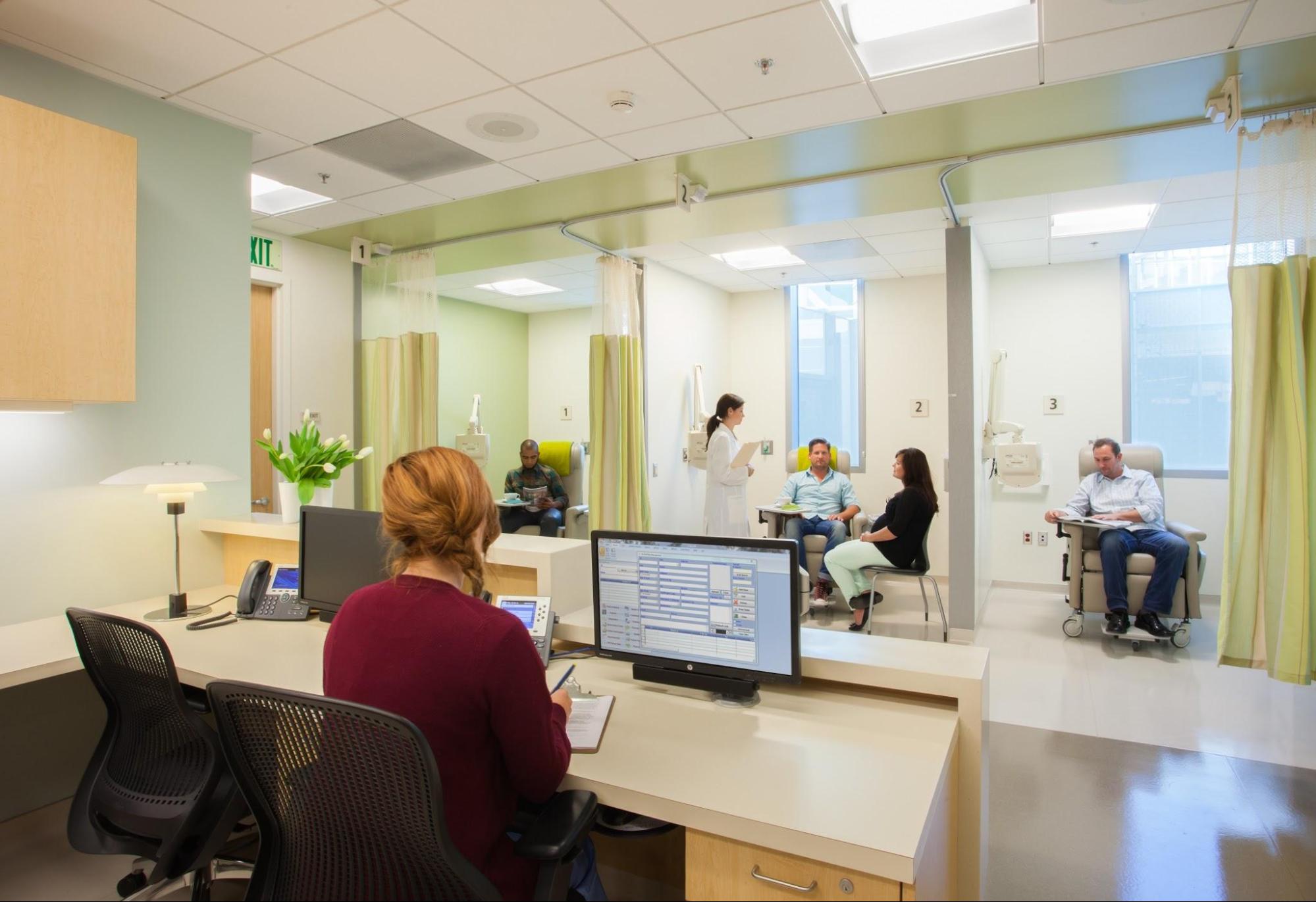 Healthcare facility design is focused on patient happiness.